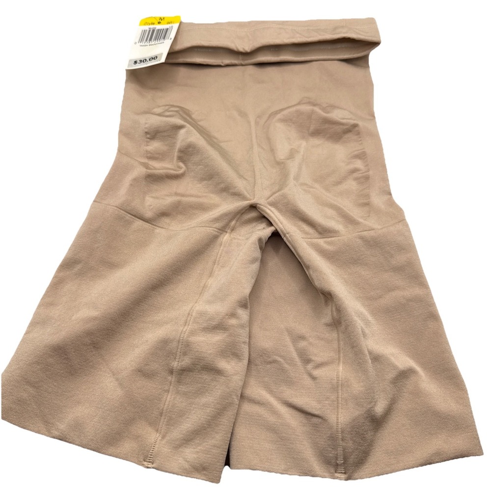 Bali Comfortshape Firm Control Nude Beige Hi-Waist Thigh Slimmer Size‎ M NWT - Picture 4 of 7